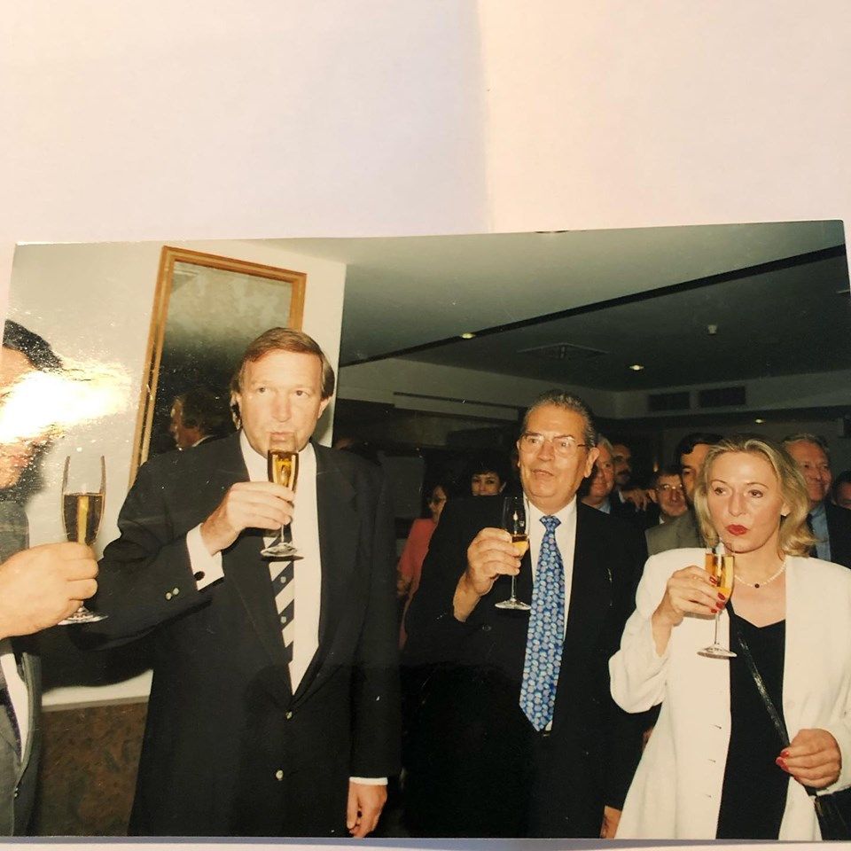 Eddy Guelsen beim Pre-Opening 1997 in Taschkent - Uzbekistan