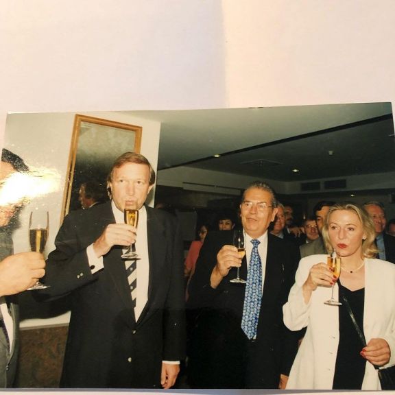 Eddy Guelsen beim Pre-Opening 1997 in Taschkent - Uzbekistan