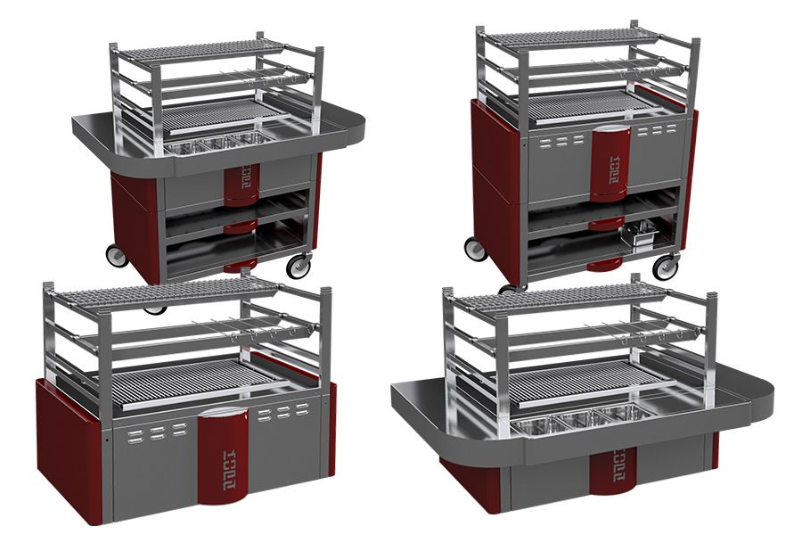 holzkohleofen pizza grill kopa